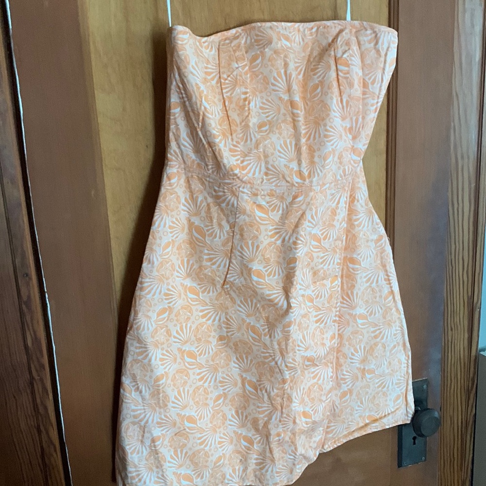 Vineyard vine strapless dress